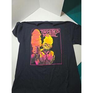 2022: Twisted Metal: Sweet Tooth: Cotton Candy: T-shirt: Men's Large: Black